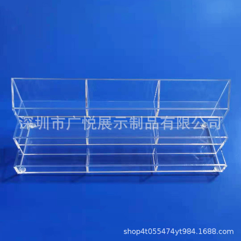 厂家供应电子烟雾化器透明展示架 换弹式烟油包装盒亚克力展示盒