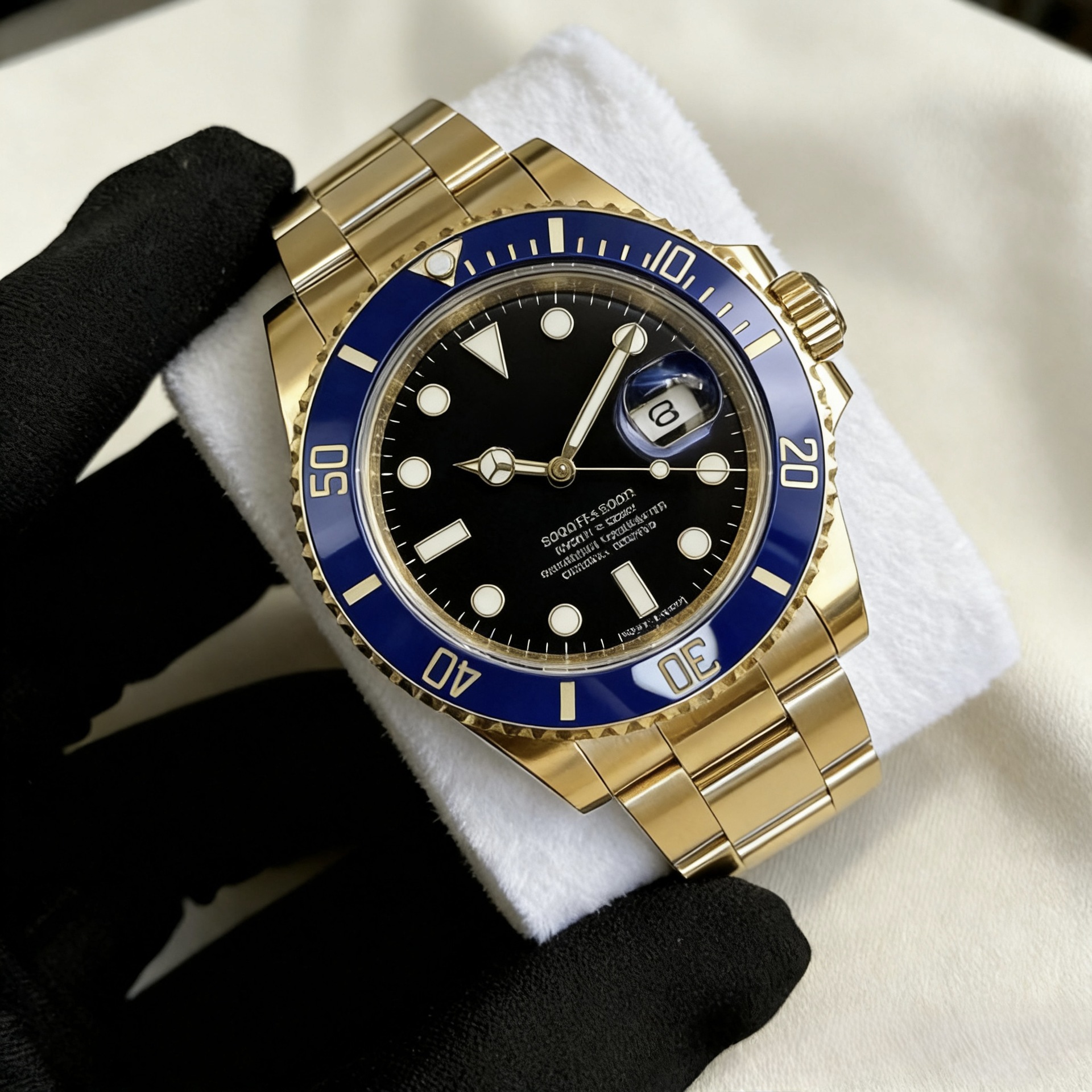 Rolex Green Ghost Black Ghost Business Fully Automatic Mechanical Fashion Casual Steel Strap Men's Watch Wholesale Dropshipping Source Factory