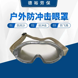 防冲击眼镜;其他面部防护;其他作业保护