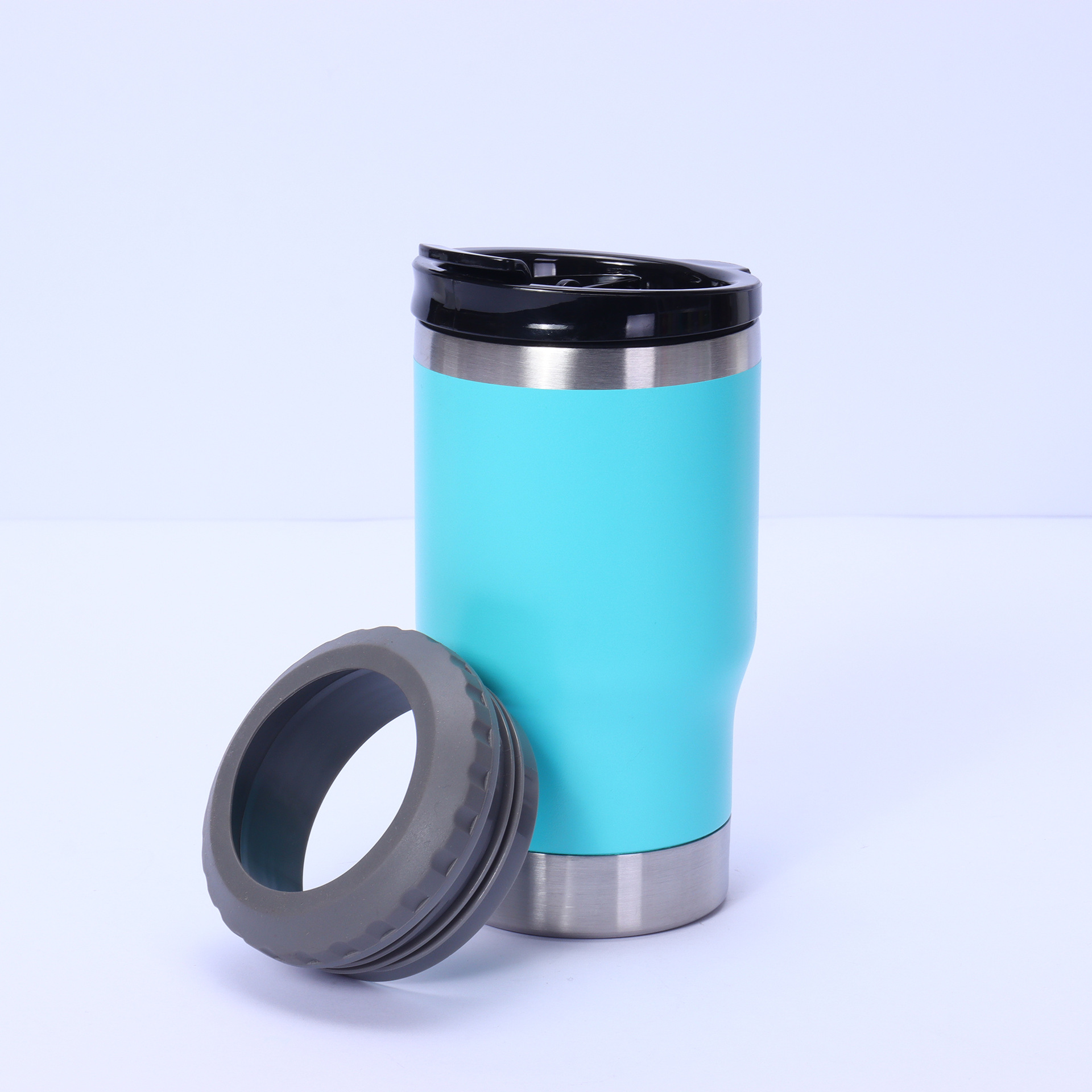 파란색 이중 커버