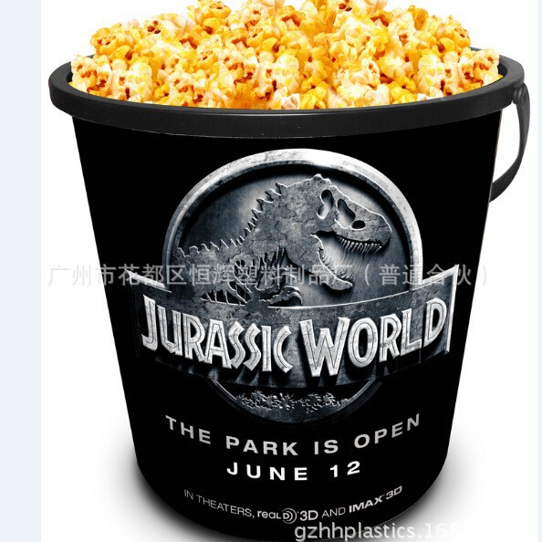 厂家热销食品包装桶 35OZ爆米花桶 可敷热封膜 精美印刷 批发