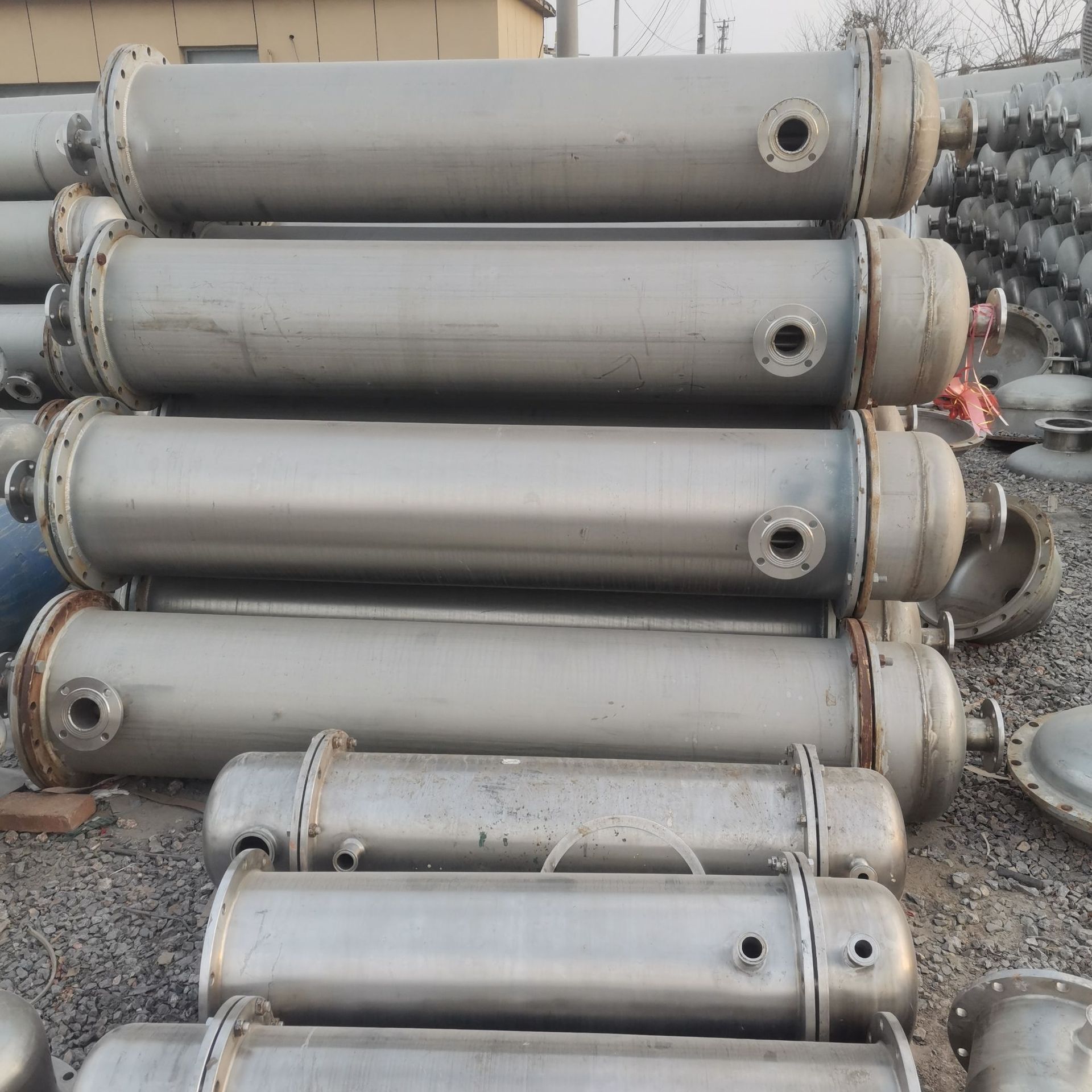 鑫昌九成新45平方304材质不锈钢列管高效冷凝器