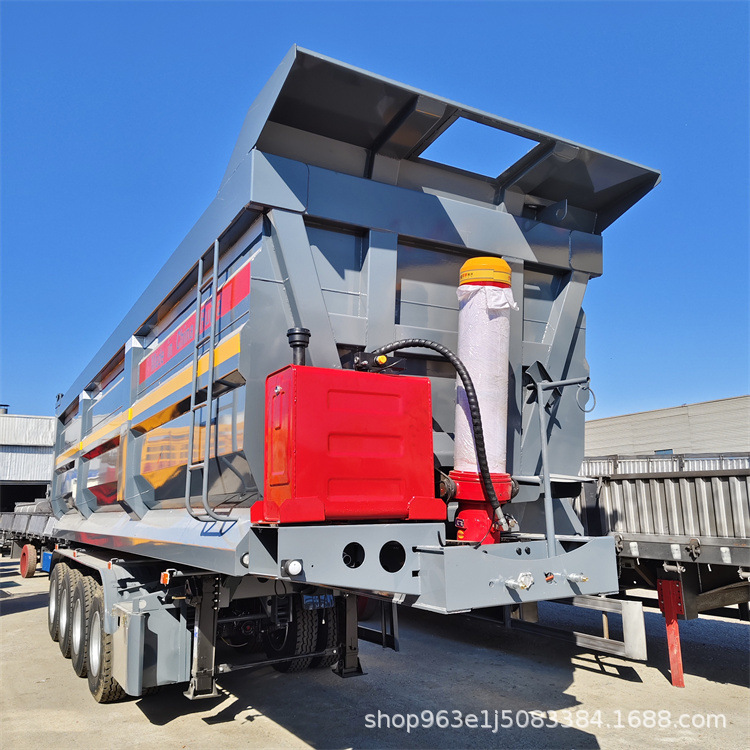 Export Powder and Granular Material Transport Tank Truck, Tank-Type Dump Truck, 42-Cubic Meter Bulk Cement Tank Truck, Used Tank-Type