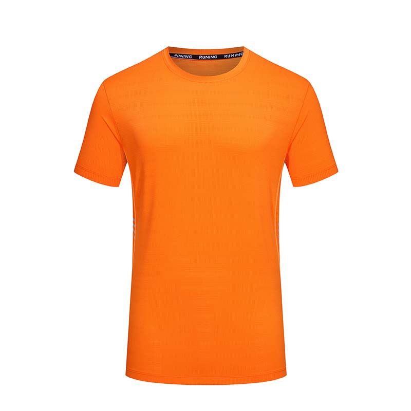 Camiseta deportiva de verano para hombre, de secado rápido, informal, para correr, baloncesto, entrenamiento, holgada, transpirable, de seda helada, de manga corta, al por mayor