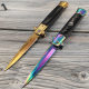 Mafia stainless steel knife outdoor household fruit knife self-defense field saber cross-border supply of a generation of hair