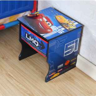 Delta Children's Bedroom Cartoon Bedside Table Mini Storage Small Storage Side Cabinet Storage Simple Storage Cabinet