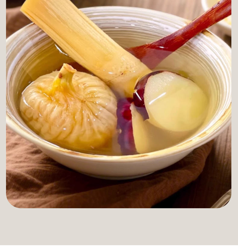 Dried Water Chestnut Slices (Eleocharis dulcis) — 500g Food-Herb Slices for Soup & Sweet Broth details