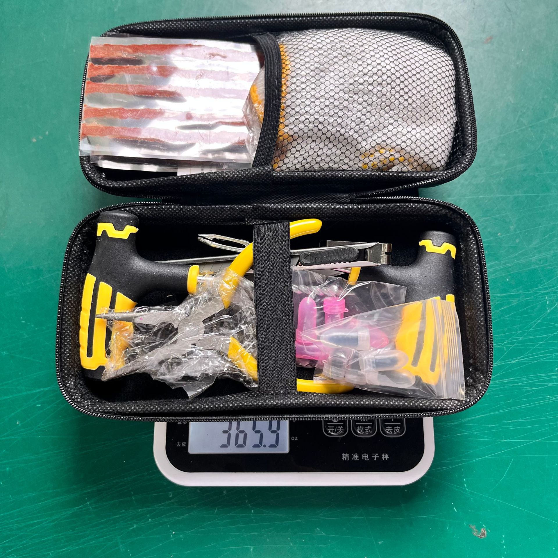 Emergency Tire Repair Tool Kit for Cars, Motorcycles, Electric Vehicles, Vacuum Tire Repair Tool Kit