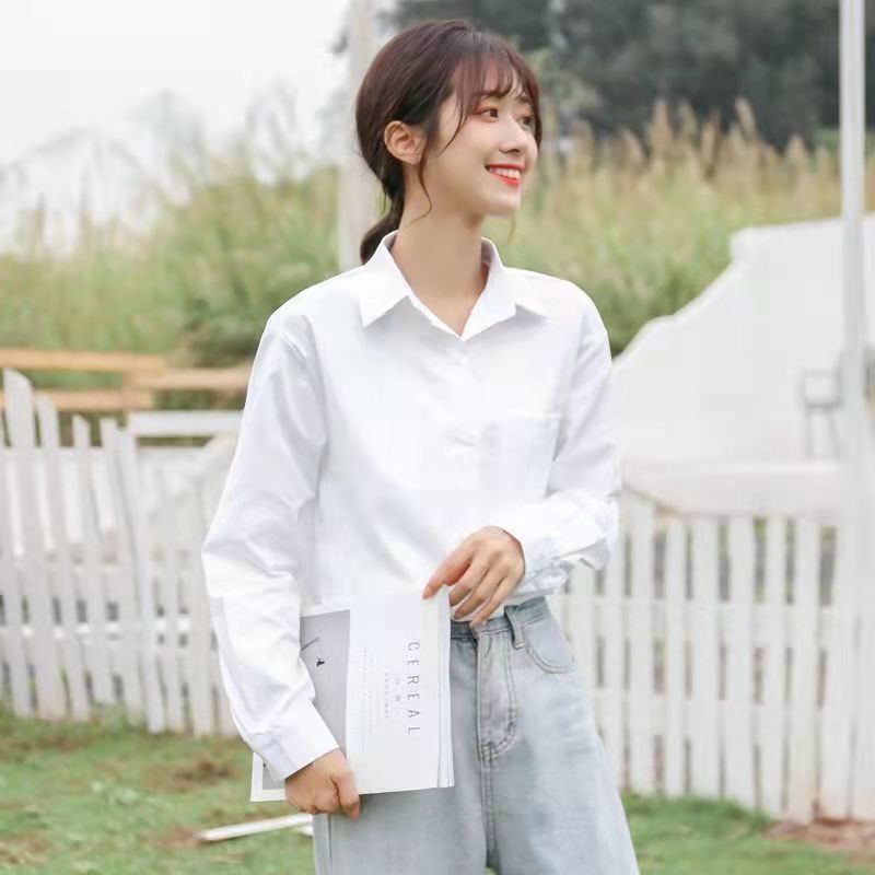 Wholesale Shirt 2023 New High School Uniform Shirt jk Student White Shirt Female College Style Graduation Season Class Dress