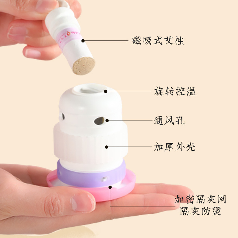 女性の局部ケア用灸棒、微煙導管会陰灸缶、美容院キット、ヘルスケア|undefined