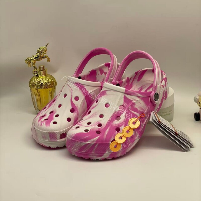 Foreign Trade Men's and Women's Star Beiya Mixed Color Clogs Eva Garden Shoes Lightweight Breathable Beach Shoes Wholesale