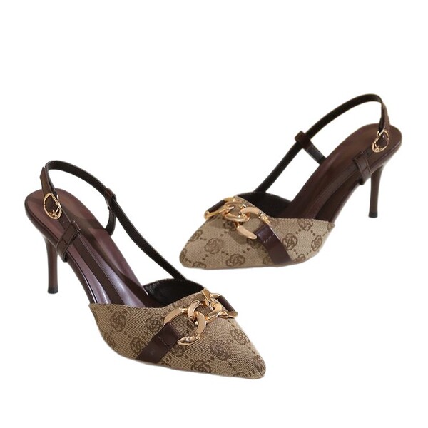 fashionable casual sandals heels