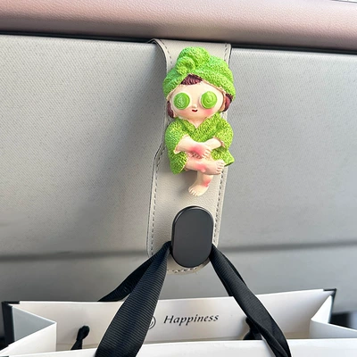 multi-function storage artifact car | Other Automotive Interior Supplies - beige-hook-cross-legged-girl