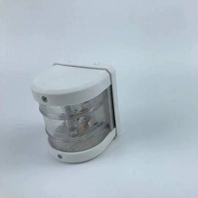 Green Portside Lights, Stern Lights, Led Signal — Avtomobil ehtiyat hissələri - medium-stainless-steel-foremast-light-transparent-lampshade-white-shell