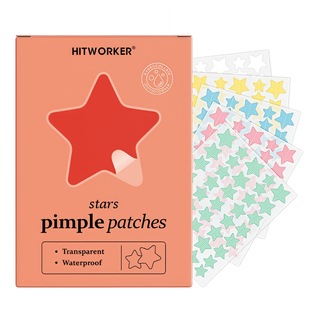 Cross-Border Supply of Multi-Colorful Star Acne Patches, Multi-Specification Colorful Star Acne Patches, Invisible and Breathable 200Pc