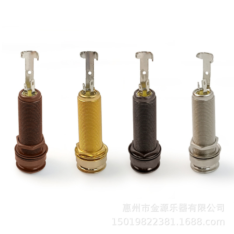 Guitar pickup tail pin socket socket 6.35 socket socket 6.5 input interface socket