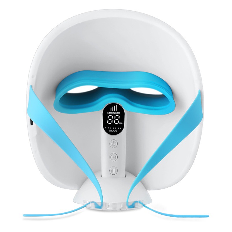 Dispositivo de rejuvenecimiento de la piel con fotones led Máscara grande de 7 colores para el hogar Spectrum Red Electronic Blu-ray Beauty Instrumer Factory