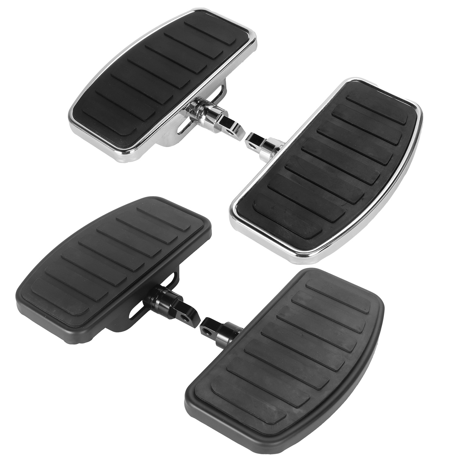 Motorcycle Modification Parts Harley Dyna Sportster Glide Touring Rubber Footrests