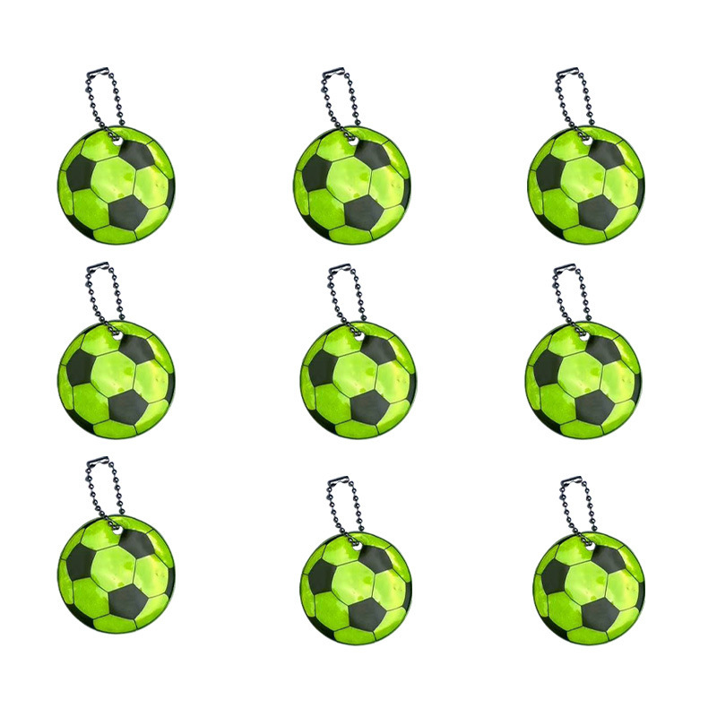 Reflective Football Pendant Keychain, Luminous Small Gift, Creative Pendant, Direct Approved from the Manufacturer, Exquisite and Portable