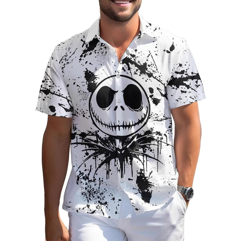 99Timoro Character Halloween Holiday Movie Hawaiian Shirt, Horror Button Short Sleeve Top, Fantasy 99Timoro Character Halloween Holiday Movie Hawaiian Shirt, Horror Button Short Sleeve Top, Fantasy