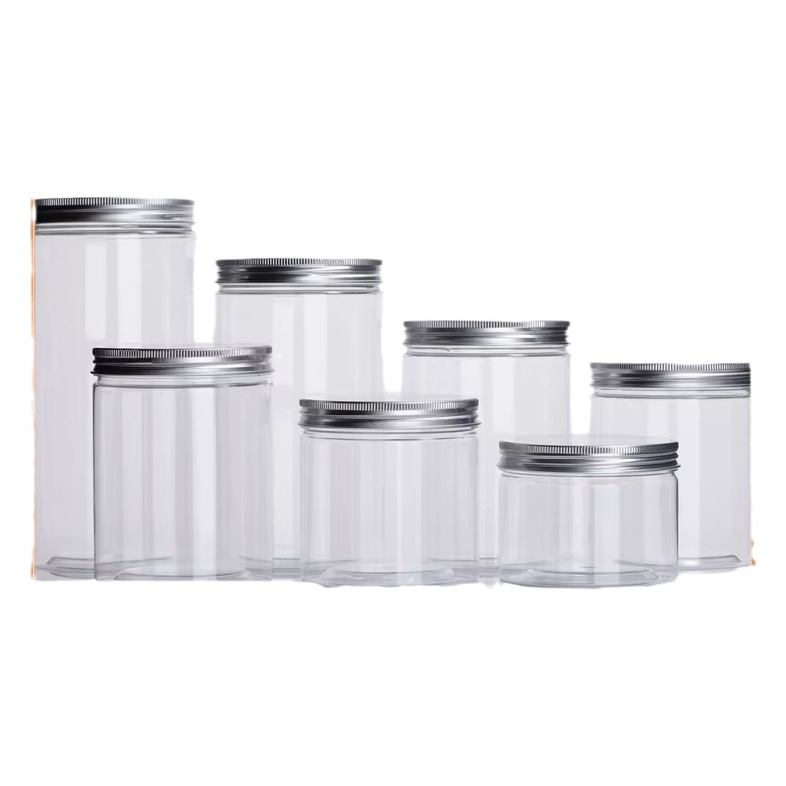 70*85 25 г поп-банка пластиковая бутылка с крышкой круглая ПЭТ прозрачная пластиковая банка сушеные фрукты орехи упаковка банка