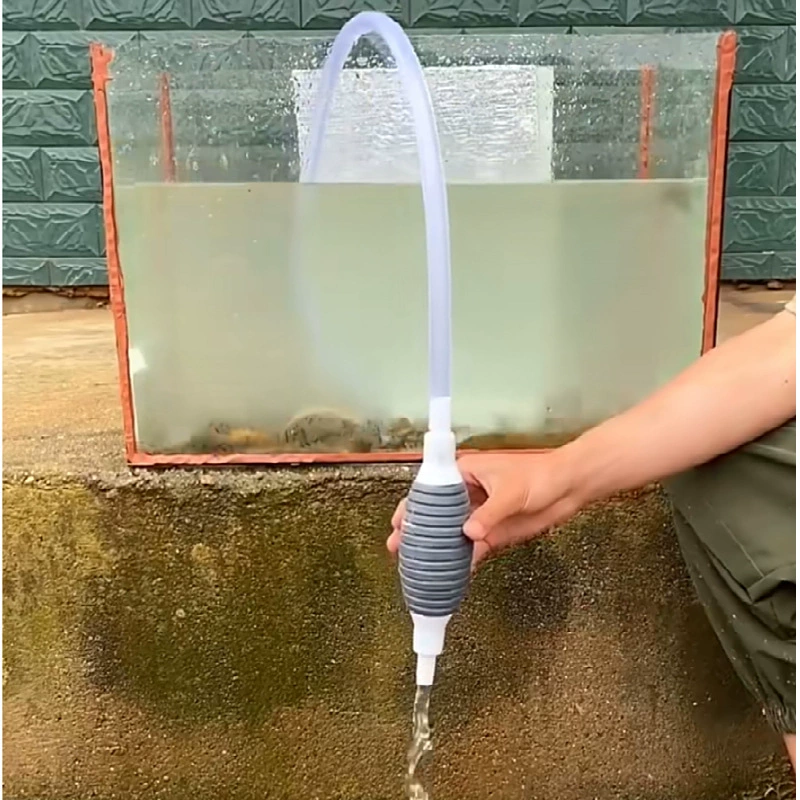 Аквариум сменщик воды Пескомойка водяной насос аквариум Сифон для всасывания воды ручная смена воды всасывающий Туалет