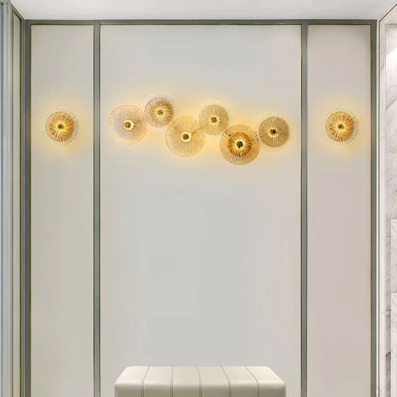 lámparas de pared pasillo balcón lámpara de apagado led cabezal de cama pared de fondo pared corredor simple escalera moderna dormitorio porche norte