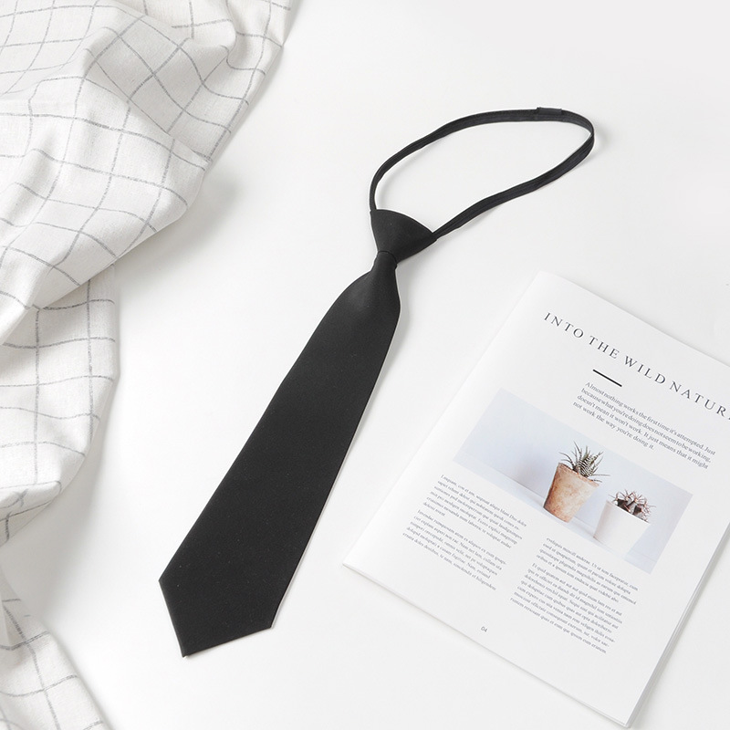 블랙 지퍼 짧은 스타일 8*35cm