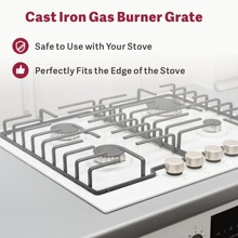 Cast iron stove rack &mdash;durable, rust-resistant, customizable