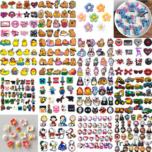 套装我的世界鞋扣创意DIY鞋花配饰洞洞鞋PVC软胶可拆卸鞋扣万圣节