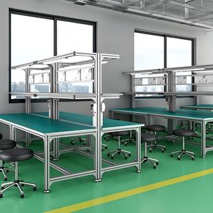 Anti-static workbench workshop packaging factory assembly cabinet repair assembly line operation table inspection table