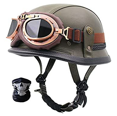 JYT 카키 + 구리 프레임 티 미러