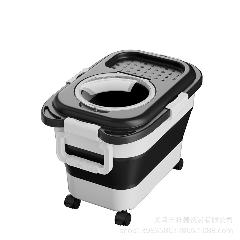 Caja para arroz de fábrica, modelo 2025, nueva caja simple para almacenamiento de granos, caja plegable multifuncional para almacenamiento de arroz