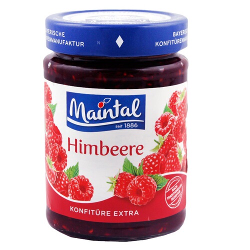 Maintal blueberry jam 340g imported from Germany strawberry jam spread on bread toast low-fat jam wholesale