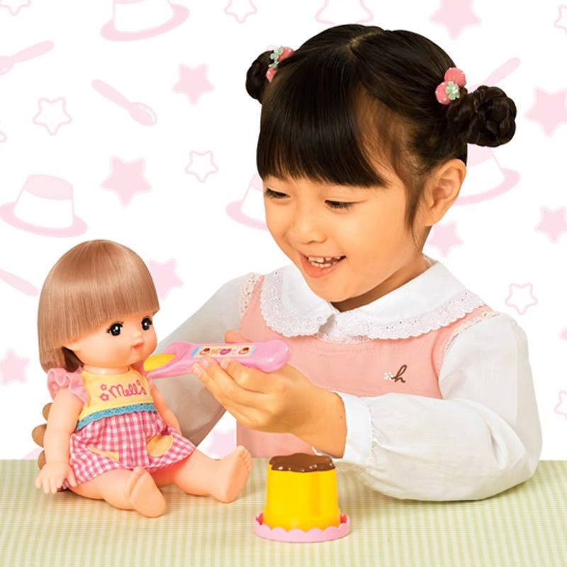 Juego de alimentación de juguetes de pudín de gelatina de fresa Japón Milu Juego de juegos para niños Juguetes de alimentación de la casa Regalos creativos