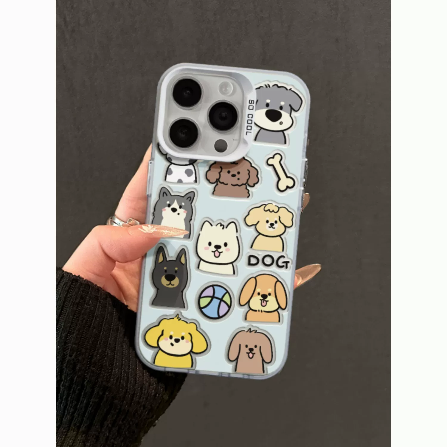 Apple, iPhone16, совместимый iPhone16 Pro, симпатичный мультфильм чехол для телефона, 14promax