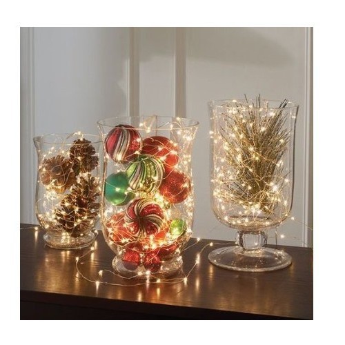 Light string button battery box gift box light string star light…