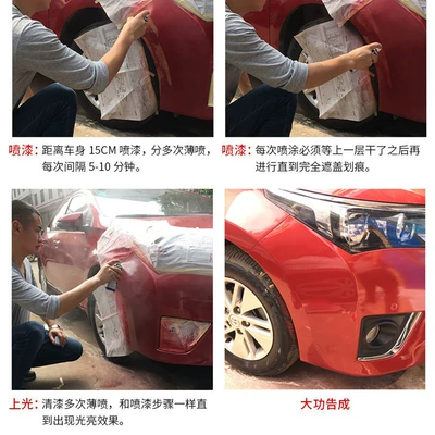 Car Paint Topcoat Scratch Color – Sheet Metal Spray Repair