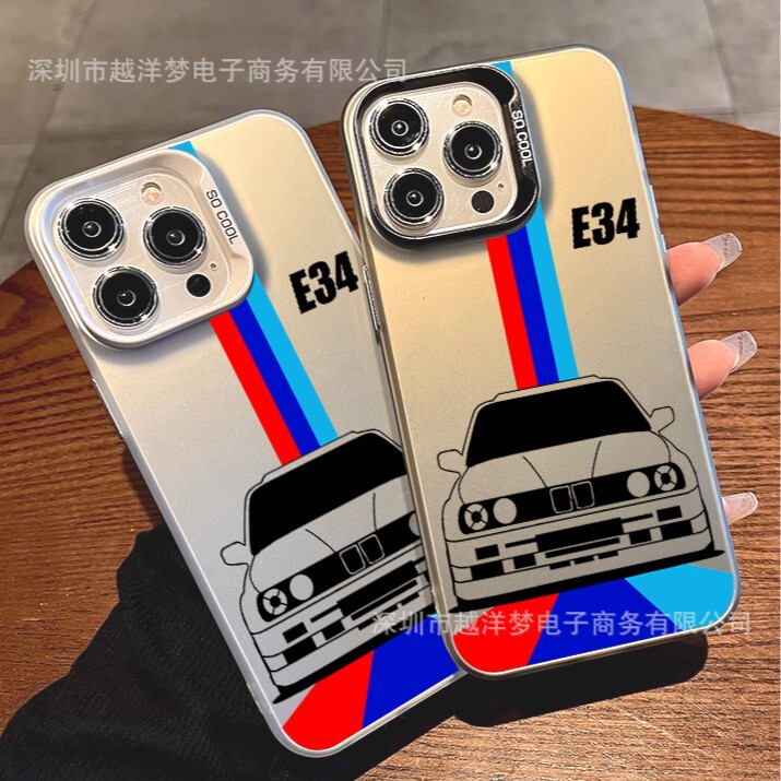 Anime Car Iphone17Pro Mobile Phone Case 16/15/14 Laser 12 Apple 11Xsmax/Plus Trendy Xrp