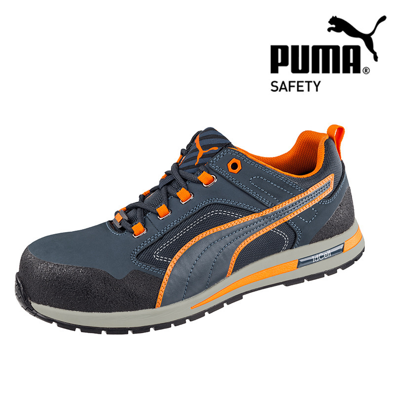 Puma Anti-Smash, Anti-Puncture and High Temperature Resistant Labor Protection Shoes, Urban Casual Style, Lightweight, Comfortable, Breathable and Fashionable Protective Shoes