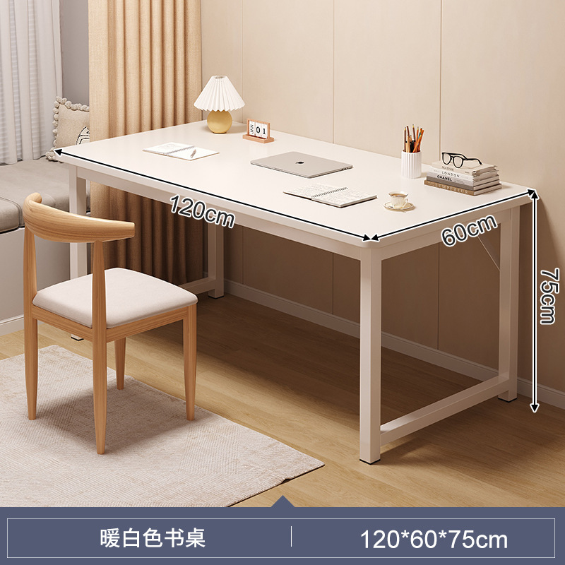 Escritorio de computadora, dormitorio, oficina en casa, escritorio de oficina, banco de trabajo simple, escritorio de estudio para estudiantes, estantería, escritorio integrado