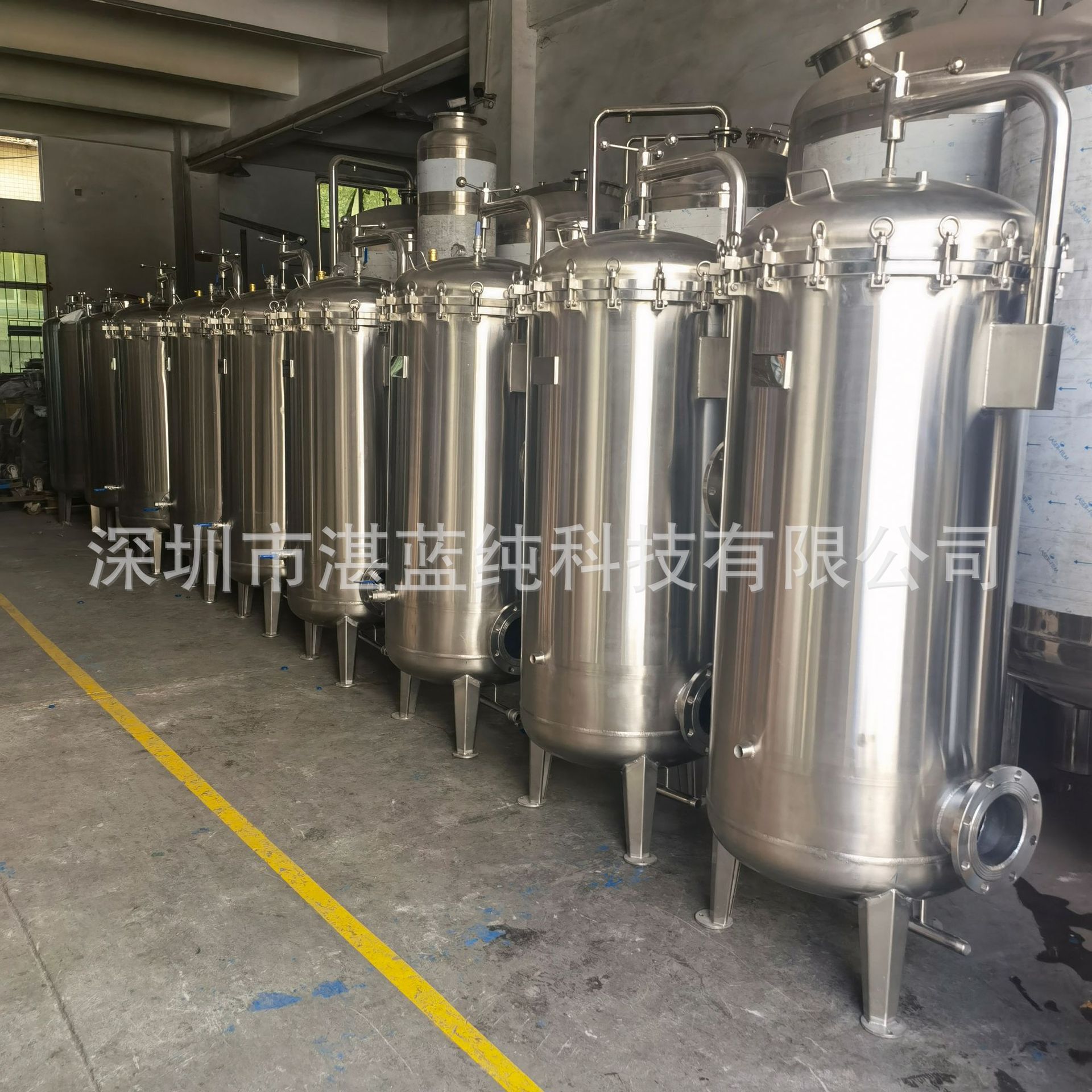 大连海水大流量精密过滤器海水养殖精细过滤器厂家湛蓝纯厂家