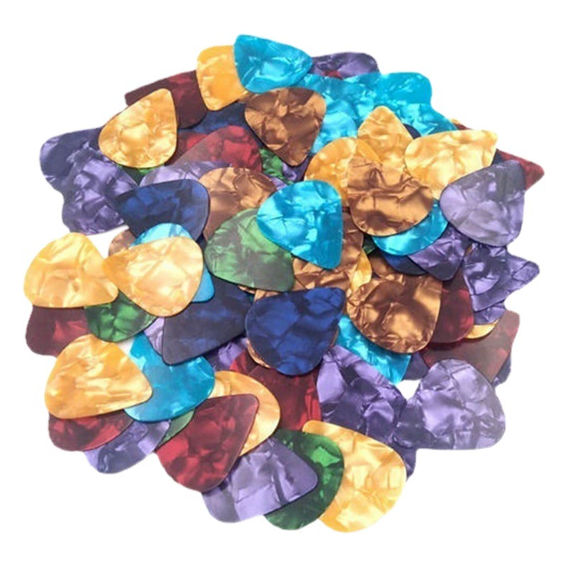 Гитарные медиаторы Народный гитарный инструмент Целлулоид 0,71 Электрогитара ABS Акустическая гитара Струминг