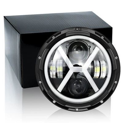 7inch Wrangler Headlights X-Type: Ön faralar