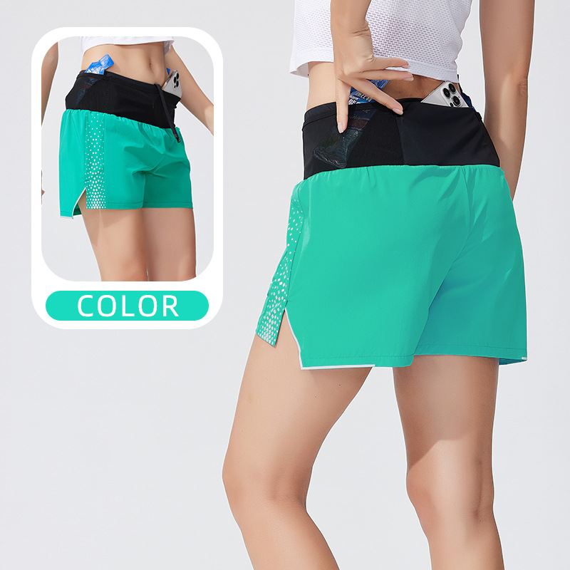 Pantalones cortos de secado rápido para correr a campo traviesa de maratón para hombres y mujeres image 14