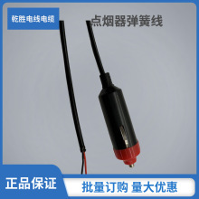 厂家供应点烟器弹簧线伸缩线5521DC头点烟器12V延长线车载充电线