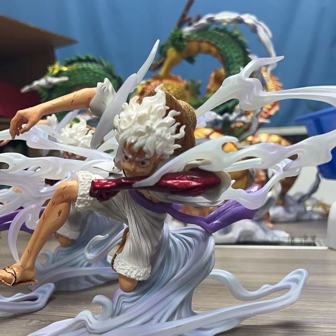 해적 GK 고스트 아일랜드 다섯 번째 기어 니카 부는 드리프트 루피 특수 효과 장면 두 번째 기어 각성 박스 핸드 헬드