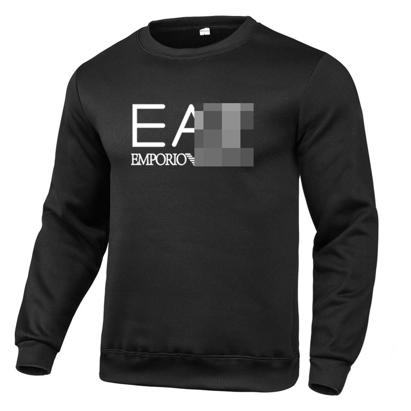 European and American Fashion Trendy Men and Women Couple Letter Hooded Sweatshirt Oversized Spring & Fall Casual Sweatshirt Round Neck Sweatshirt