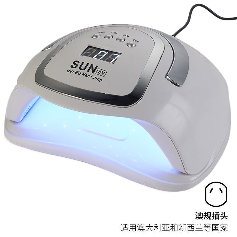 Lámpara de manicuras 192W luz de alta potencia UV + LED luz de manicuras