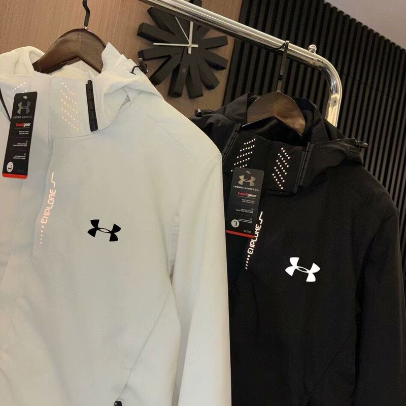 アンマ春秋突撃服男女新型UA防風防水三合一カップル保温ジャケット登山コート|undefined